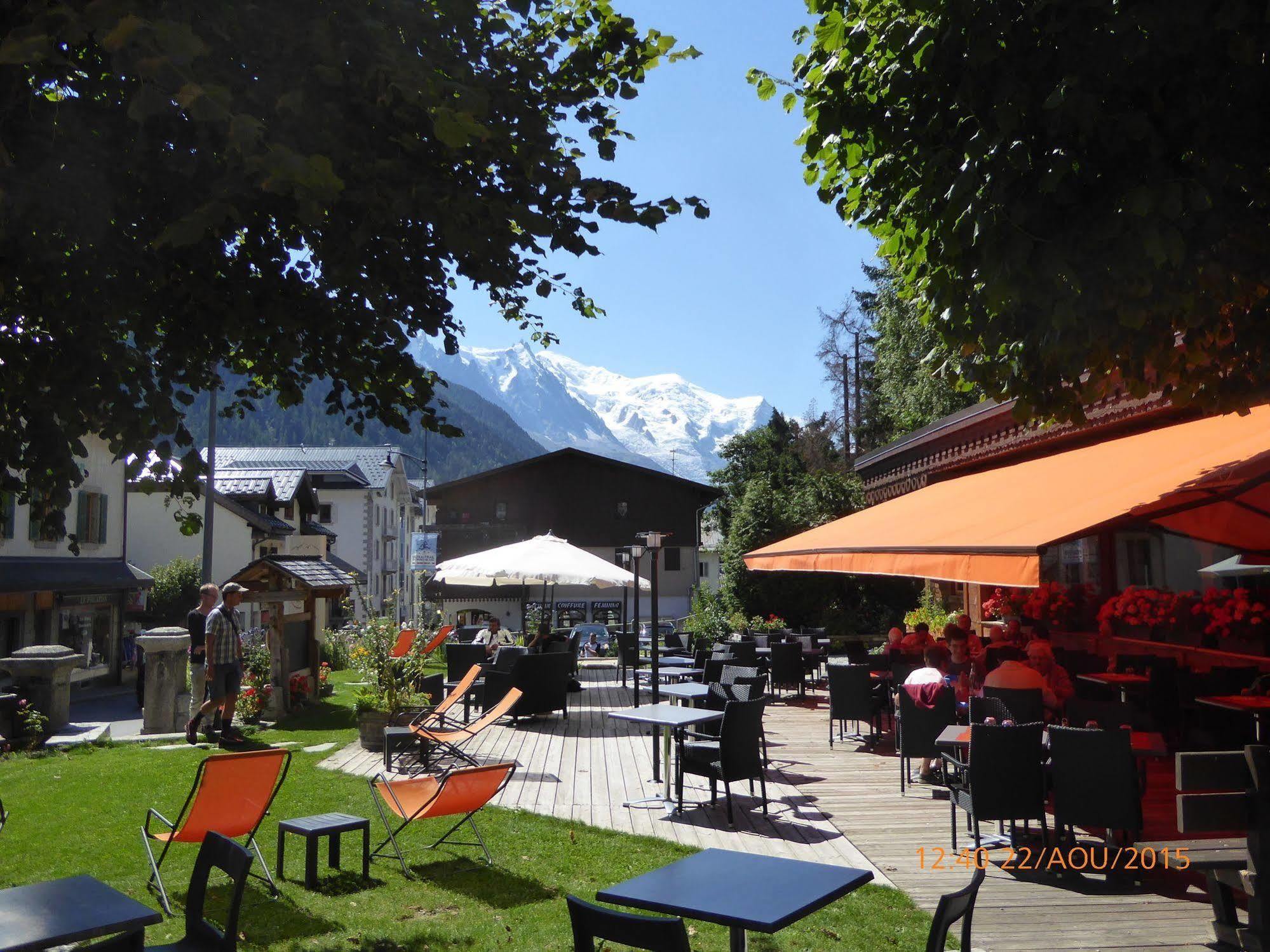 Hotel Restaurant La Couronne Chamonix Dış mekan fotoğraf